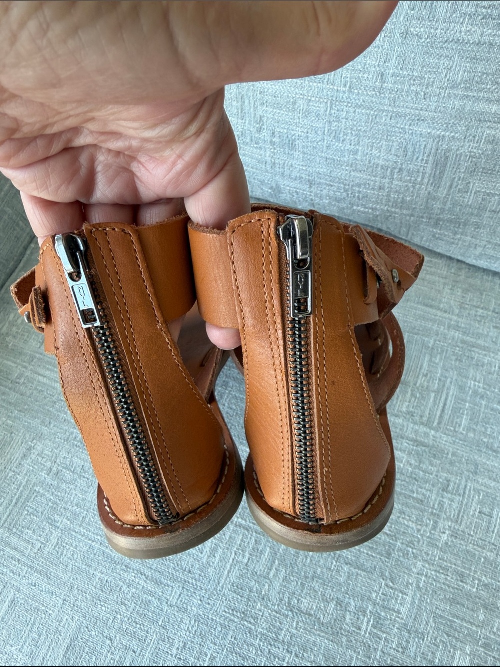 Madewell Rowan Gladiator Sandals Women's Size 7 .5 - Picture 4 of 10
